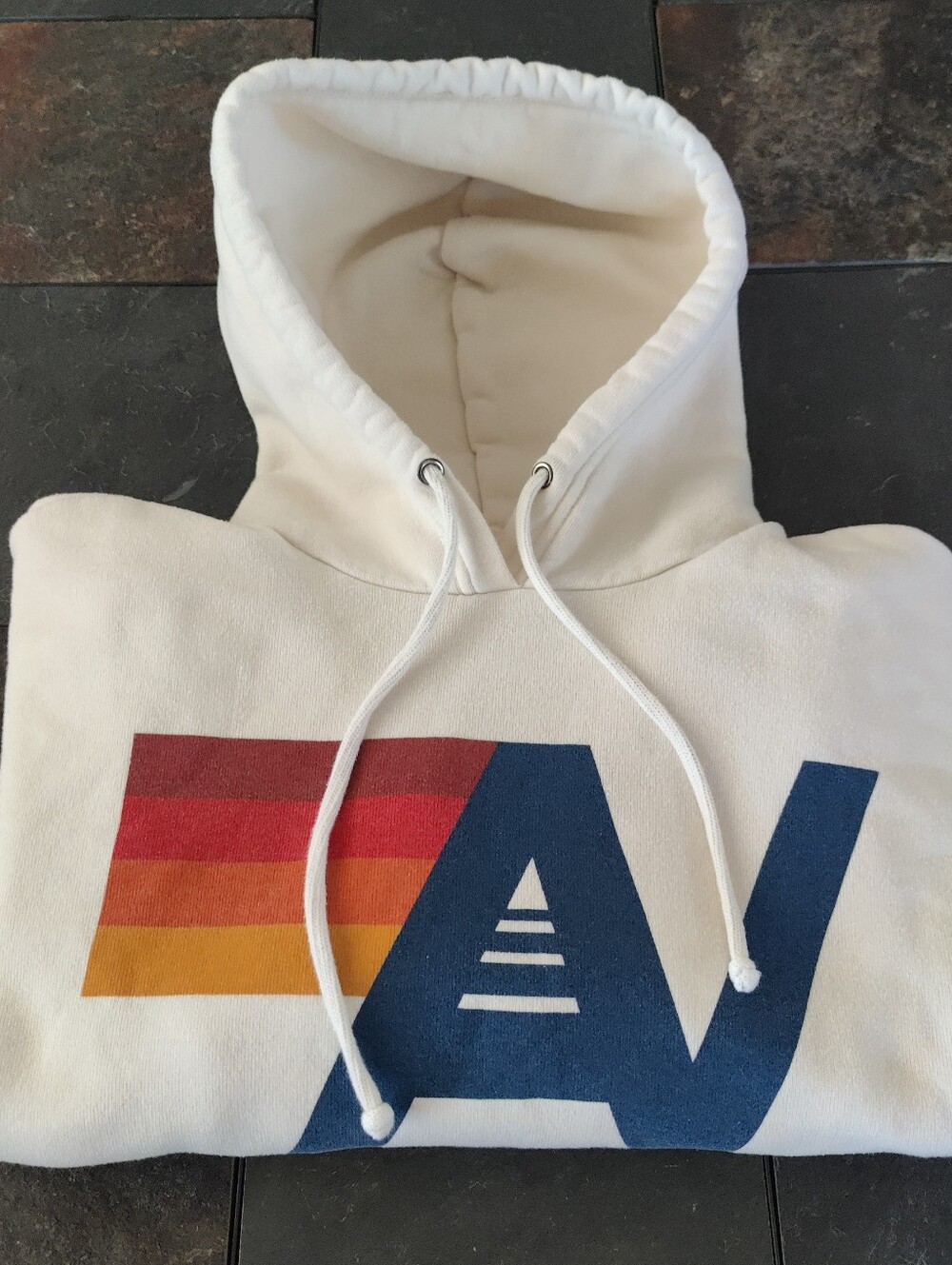 Aviator Nation S Oversized Logo Pullover Relaxed Hoodie Unisex - Picture 10 of 10